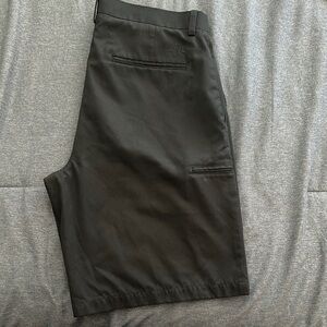 Men's Black Golf Shorts